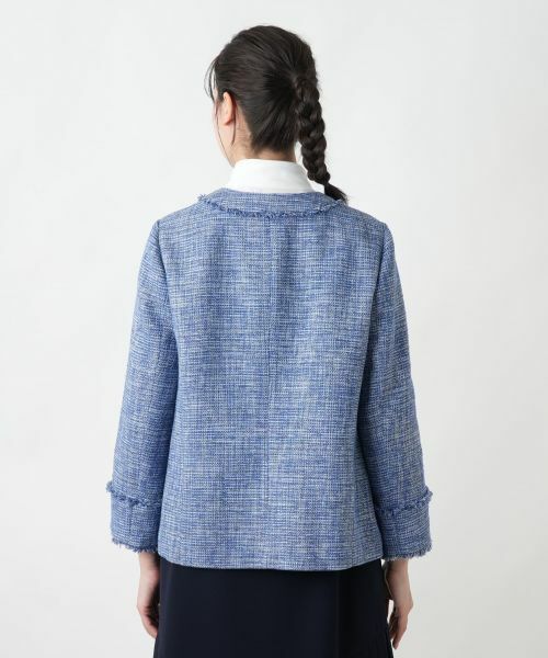 Leilian PLUS HOUSE / レリアンプラスハウス テーラードジャケット | 【店舗人気】ツイードジャケット【プラス企画】 | 詳細6
