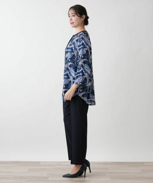 Leilian PLUS HOUSE / レリアンプラスハウス シャツ・ブラウス | 【店舗人気】ペイズリーブラウス【プラス企画】 | 詳細2