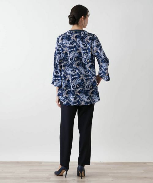 Leilian PLUS HOUSE / レリアンプラスハウス シャツ・ブラウス | 【店舗人気】ペイズリーブラウス【プラス企画】 | 詳細3