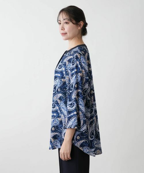 Leilian PLUS HOUSE / レリアンプラスハウス シャツ・ブラウス | 【店舗人気】ペイズリーブラウス【プラス企画】 | 詳細5
