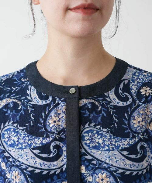Leilian PLUS HOUSE / レリアンプラスハウス シャツ・ブラウス | 【店舗人気】ペイズリーブラウス【プラス企画】 | 詳細7