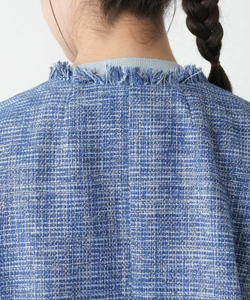Leilian PLUS HOUSE / レリアンプラスハウス テーラードジャケット | 【店舗人気】ツイードベスト【プラス企画】 | 詳細8