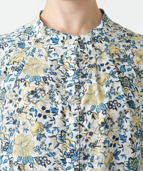 Leilian PLUS HOUSE / レリアンプラスハウス シャツ・ブラウス | 【店舗人気】フラワー柄チュニックブラウス【プラス企画】 | 詳細7