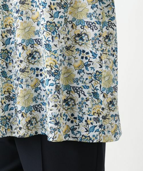 Leilian PLUS HOUSE / レリアンプラスハウス シャツ・ブラウス | 【店舗人気】フラワー柄ハイネックブラウス【プラス企画】【ERICA】 | 詳細10