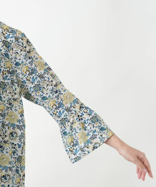 Leilian PLUS HOUSE / レリアンプラスハウス シャツ・ブラウス | 【店舗人気】フラワー柄ハイネックブラウス【プラス企画】【ERICA】 | 詳細9
