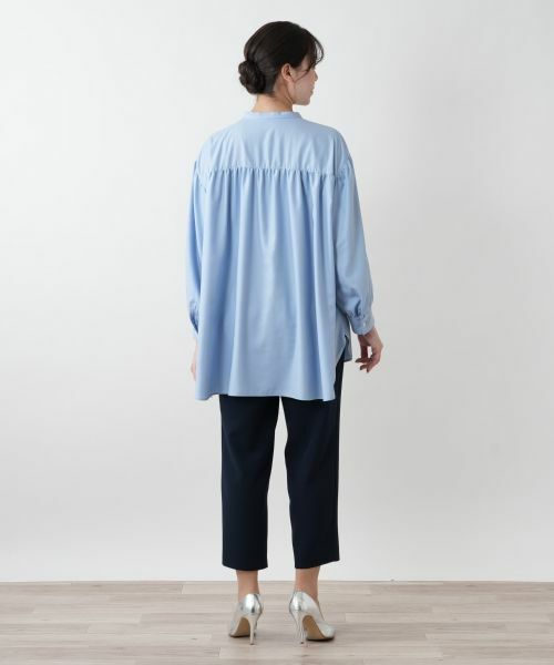 Leilian PLUS HOUSE / レリアンプラスハウス シャツ・ブラウス | 【店舗人気】ギャザーブラウス【プラス企画】 | 詳細3