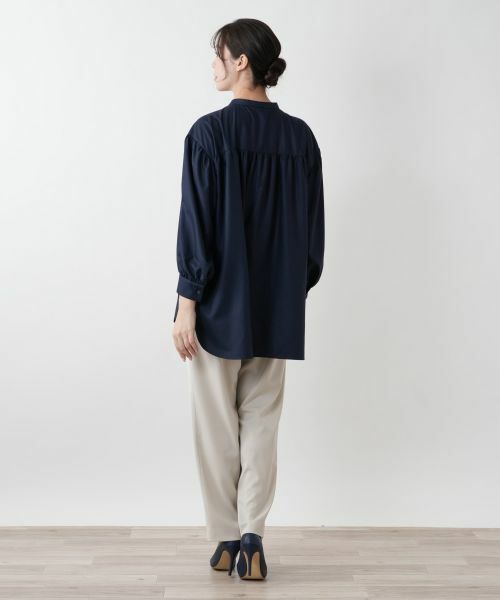 Leilian PLUS HOUSE / レリアンプラスハウス シャツ・ブラウス | 【店舗人気】ギャザーブラウス【プラス企画】 | 詳細6