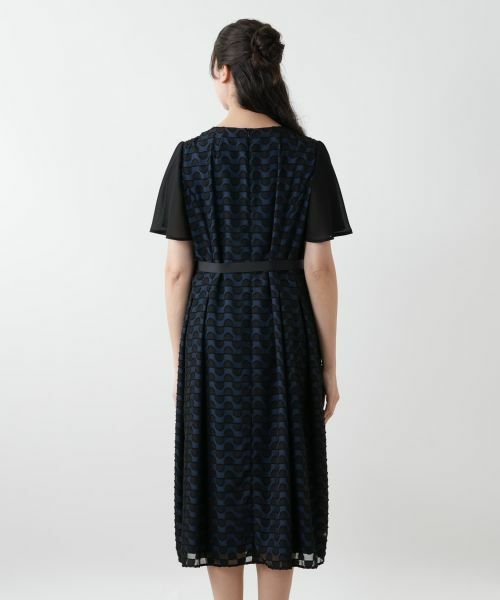 Leilian PLUS HOUSE / レリアンプラスハウス ドレス | 【店舗人気】プリントフレアワンピース【プラス企画】 | 詳細7