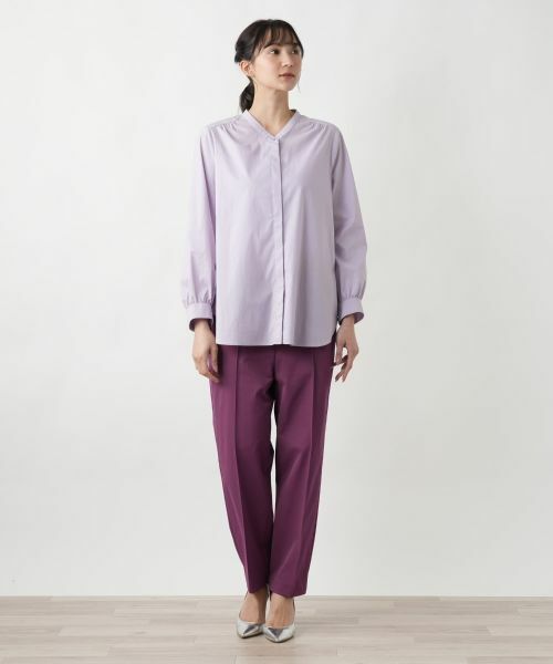 Leilian PLUS HOUSE / レリアンプラスハウス シャツ・ブラウス | リボンカラーブラウス【BOURGE】 | 詳細10