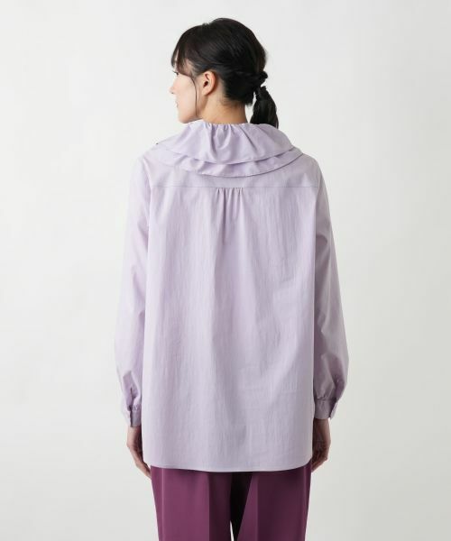 Leilian PLUS HOUSE / レリアンプラスハウス シャツ・ブラウス | リボンカラーブラウス【BOURGE】 | 詳細13