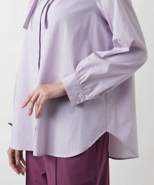 Leilian PLUS HOUSE / レリアンプラスハウス シャツ・ブラウス | リボンカラーブラウス【BOURGE】 | 詳細19