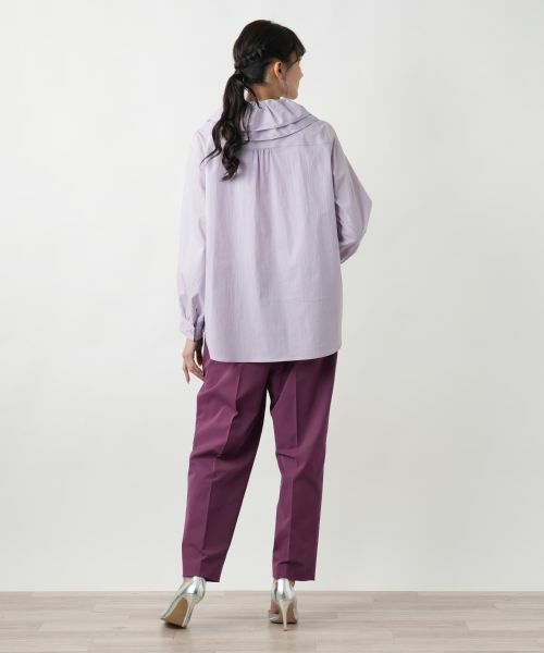 Leilian PLUS HOUSE / レリアンプラスハウス シャツ・ブラウス | リボンカラーブラウス【BOURGE】 | 詳細9