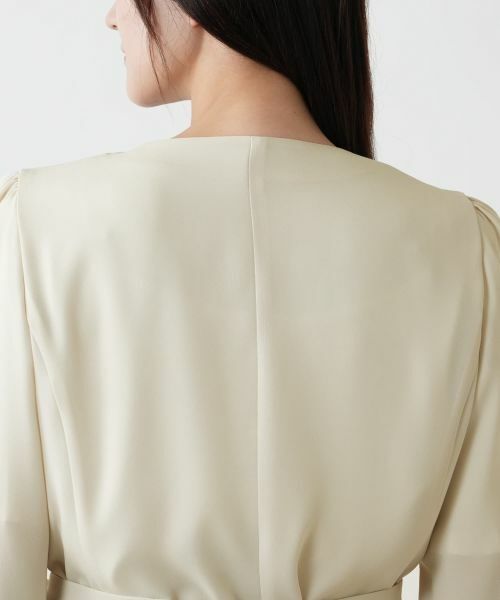 Leilian PLUS HOUSE / レリアンプラスハウス テーラードジャケット | ノーカラージャケット【BOURGE】 | 詳細12