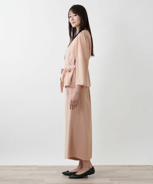 Leilian PLUS HOUSE / レリアンプラスハウス テーラードジャケット | ノーカラージャケット【BOURGE】 | 詳細2