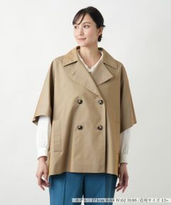 Leilian PLUS HOUSE / レリアンプラスハウス その他アウター | 【店舗人気】ハーフスリーブコ−ト