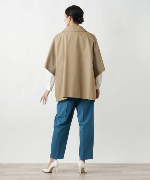 Leilian PLUS HOUSE / レリアンプラスハウス その他アウター | 【店舗人気】ハーフスリーブコ−ト | 詳細6