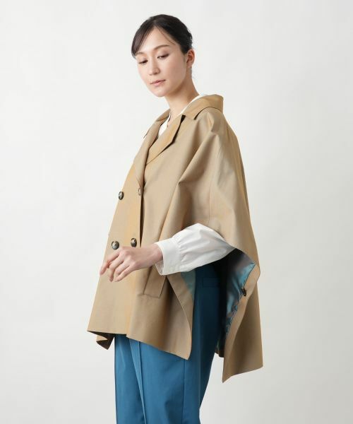 Leilian PLUS HOUSE / レリアンプラスハウス その他アウター | 【店舗人気】ハーフスリーブコ−ト | 詳細7