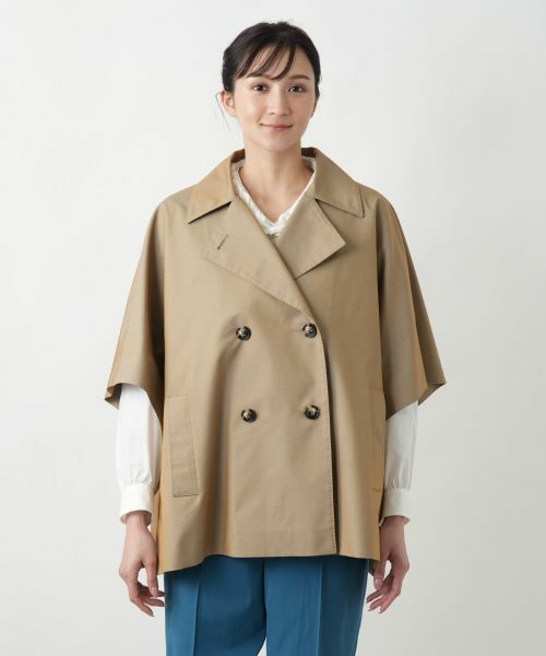 Leilian PLUS HOUSE / レリアンプラスハウス その他アウター | 【店舗人気】ハーフスリーブコ−ト | 詳細8