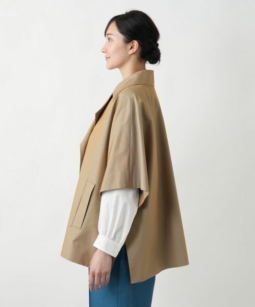 Leilian PLUS HOUSE / レリアンプラスハウス その他アウター | 【店舗人気】ハーフスリーブコ−ト | 詳細9