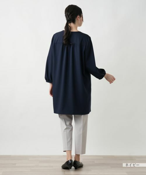 Leilian PLUS HOUSE / レリアンプラスハウス シャツ・ブラウス | 【店舗人気】チュニックブラウス【プラス企画】 | 詳細3