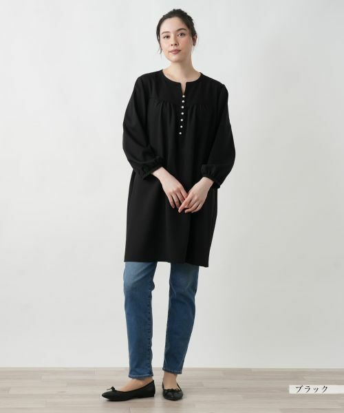 Leilian PLUS HOUSE / レリアンプラスハウス シャツ・ブラウス | 【店舗人気】チュニックブラウス【プラス企画】 | 詳細4