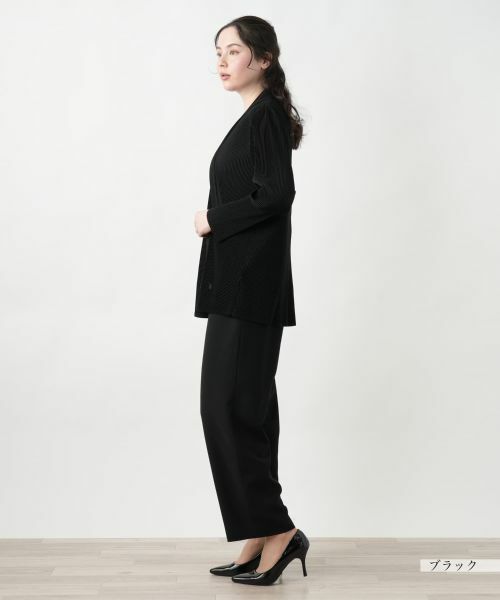 Leilian PLUS HOUSE / レリアンプラスハウス シャツ・ブラウス | 【店舗人気】ボーダーレイヤード風ブラウス【プラス企画】 | 詳細2