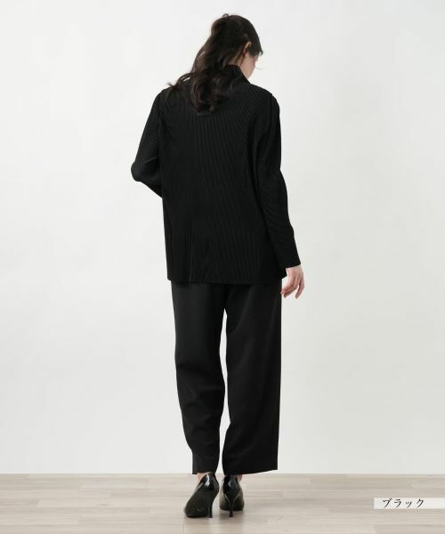 Leilian PLUS HOUSE / レリアンプラスハウス シャツ・ブラウス | 【店舗人気】ボーダーレイヤード風ブラウス【プラス企画】 | 詳細3