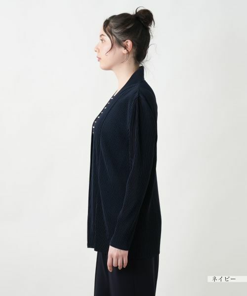 Leilian PLUS HOUSE / レリアンプラスハウス シャツ・ブラウス | 【店舗人気】ボーダーレイヤード風ブラウス【プラス企画】 | 詳細8