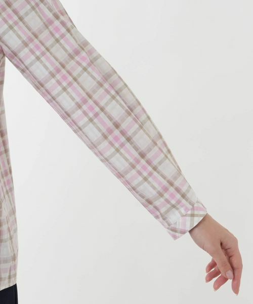 Leilian PLUS HOUSE / レリアンプラスハウス シャツ・ブラウス | バンドカラーブラウス【Leilian WHITE LABEL】 | 詳細9