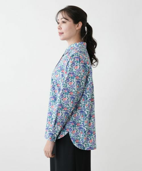 Leilian PLUS HOUSE / レリアンプラスハウス シャツ・ブラウス | プリントブラウス【Leilian WHITE LABEL】 | 詳細8