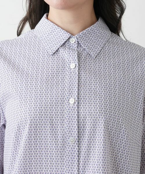 Leilian PLUS HOUSE / レリアンプラスハウス シャツ・ブラウス | 【店舗人気】プリントブラウス【Leilian WHITE LABEL】 | 詳細10