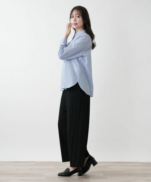 Leilian PLUS HOUSE / レリアンプラスハウス シャツ・ブラウス | 【店舗人気】プリントブラウス【Leilian WHITE LABEL】 | 詳細2