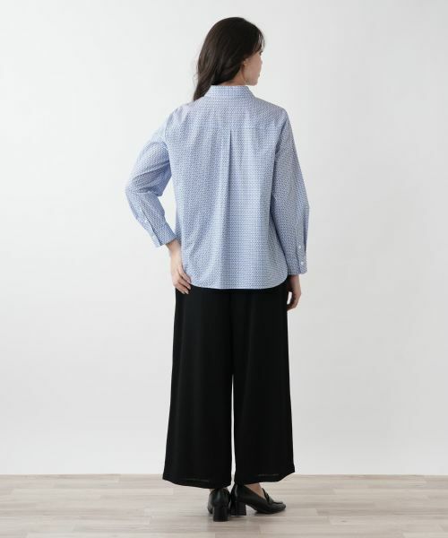 Leilian PLUS HOUSE / レリアンプラスハウス シャツ・ブラウス | 【店舗人気】プリントブラウス【Leilian WHITE LABEL】 | 詳細3