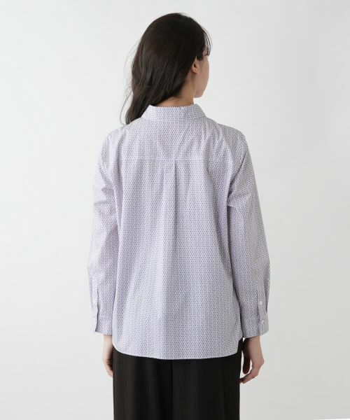 Leilian PLUS HOUSE / レリアンプラスハウス シャツ・ブラウス | 【店舗人気】プリントブラウス【Leilian WHITE LABEL】 | 詳細9