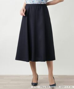 Leilian PLUS HOUSE / レリアンプラスハウス ミニ・ひざ丈スカート | 【店舗人気】フレアスカート