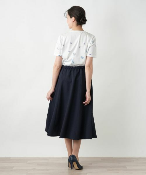 Leilian PLUS HOUSE / レリアンプラスハウス ミニ・ひざ丈スカート | 【店舗人気】フレアスカート | 詳細3