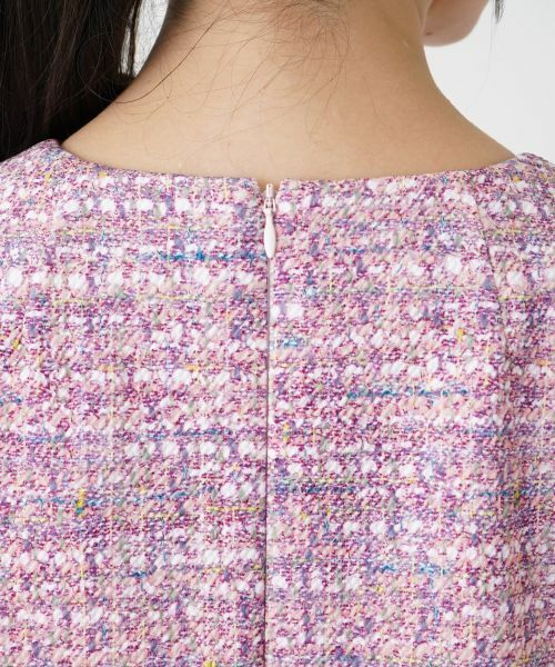 Leilian PLUS HOUSE / レリアンプラスハウス ドレス | 【店舗人気】サイドプリーツワンピース【プラス企画】 | 詳細13