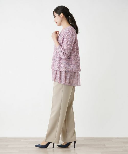 Leilian PLUS HOUSE / レリアンプラスハウス シャツ・ブラウス | 【店舗人気】ペプラムブラウス【プラス企画】 | 詳細2