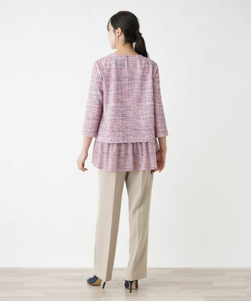 Leilian PLUS HOUSE / レリアンプラスハウス シャツ・ブラウス | 【店舗人気】ペプラムブラウス【プラス企画】 | 詳細3