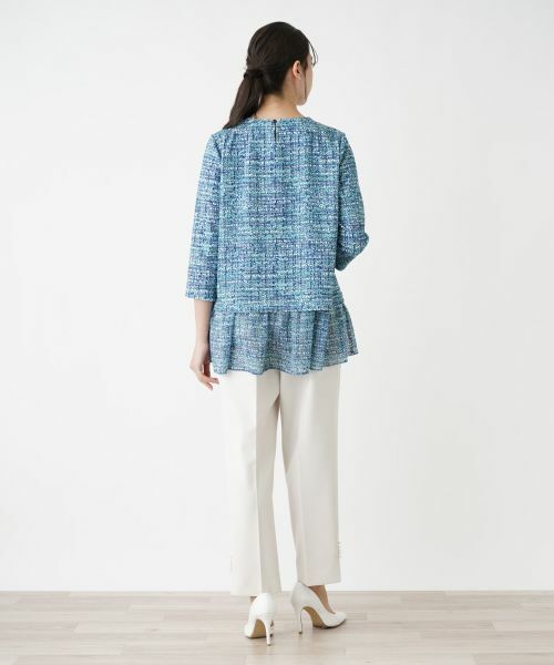 Leilian PLUS HOUSE / レリアンプラスハウス シャツ・ブラウス | 【店舗人気】ペプラムブラウス【プラス企画】 | 詳細6