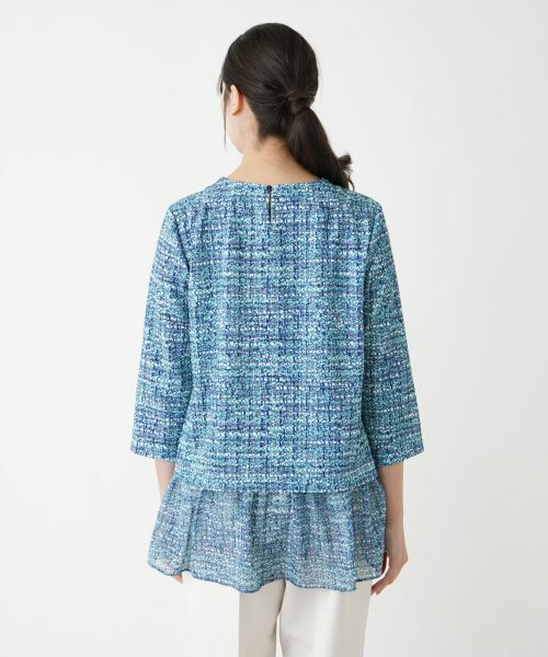 Leilian PLUS HOUSE / レリアンプラスハウス シャツ・ブラウス | 【店舗人気】ペプラムブラウス【プラス企画】 | 詳細9