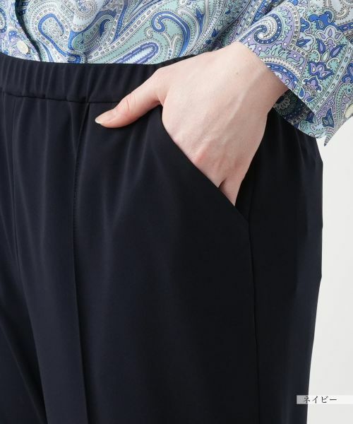 Leilian PLUS HOUSE / レリアンプラスハウス その他パンツ | 【店舗人気】ストレッチテーパードパンツ【プラス企画】 | 詳細11