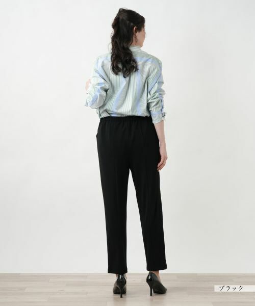 Leilian PLUS HOUSE / レリアンプラスハウス その他パンツ | 【店舗人気】ストレッチテーパードパンツ【プラス企画】 | 詳細3