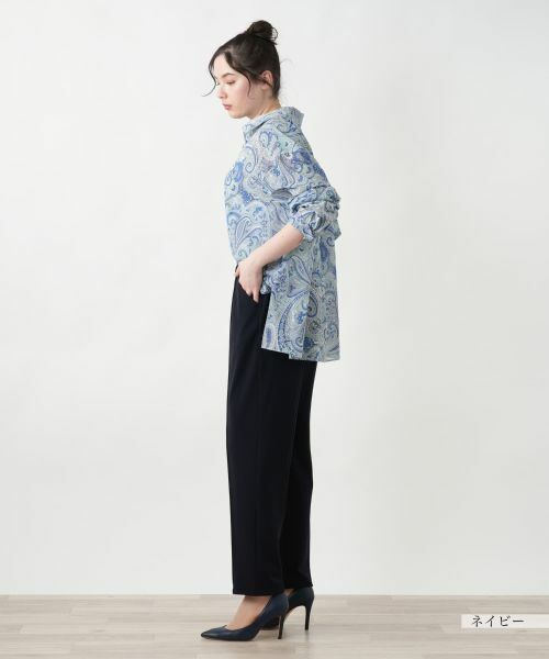 Leilian PLUS HOUSE / レリアンプラスハウス その他パンツ | 【店舗人気】ストレッチテーパードパンツ【プラス企画】 | 詳細5