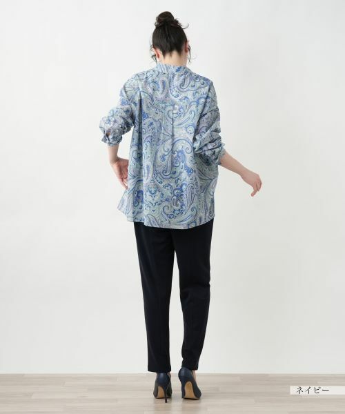 Leilian PLUS HOUSE / レリアンプラスハウス その他パンツ | 【店舗人気】ストレッチテーパードパンツ【プラス企画】 | 詳細6