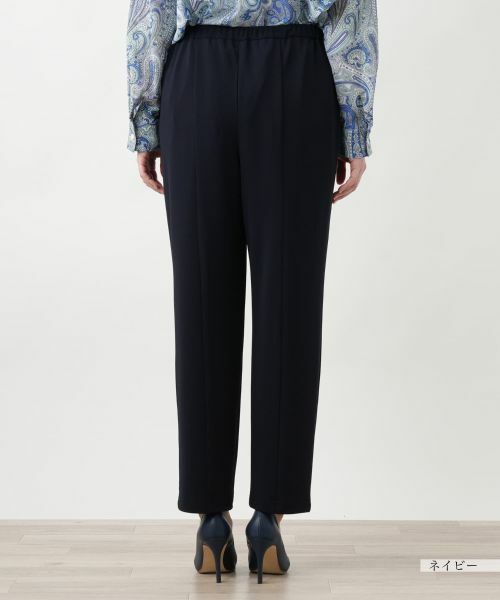 Leilian PLUS HOUSE / レリアンプラスハウス その他パンツ | 【店舗人気】ストレッチテーパードパンツ【プラス企画】 | 詳細9