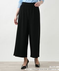 Leilian PLUS HOUSE / レリアンプラスハウス その他パンツ | 【店舗人気】ストレッチワイドパンツ【プラス企画】