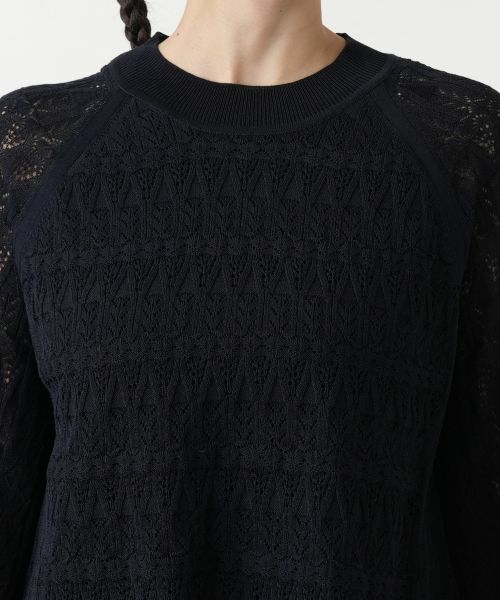 Leilian PLUS HOUSE / レリアンプラスハウス ニット・セーター | 【店舗人気】透かし編みニット | 詳細13