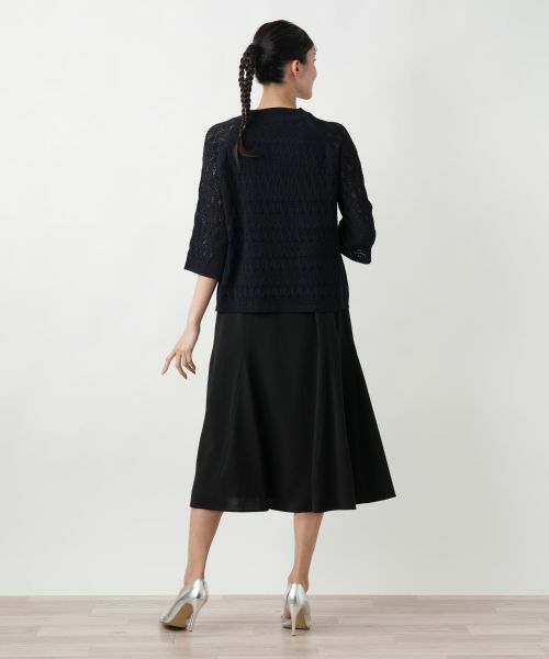 Leilian PLUS HOUSE / レリアンプラスハウス ニット・セーター | 【店舗人気】透かし編みニット | 詳細9