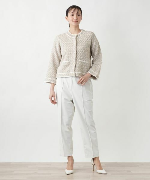 Leilian PLUS HOUSE / レリアンプラスハウス テーラードジャケット | ノーカラージャケット | 詳細1